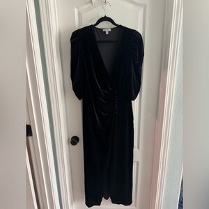 Black Velvet Dress